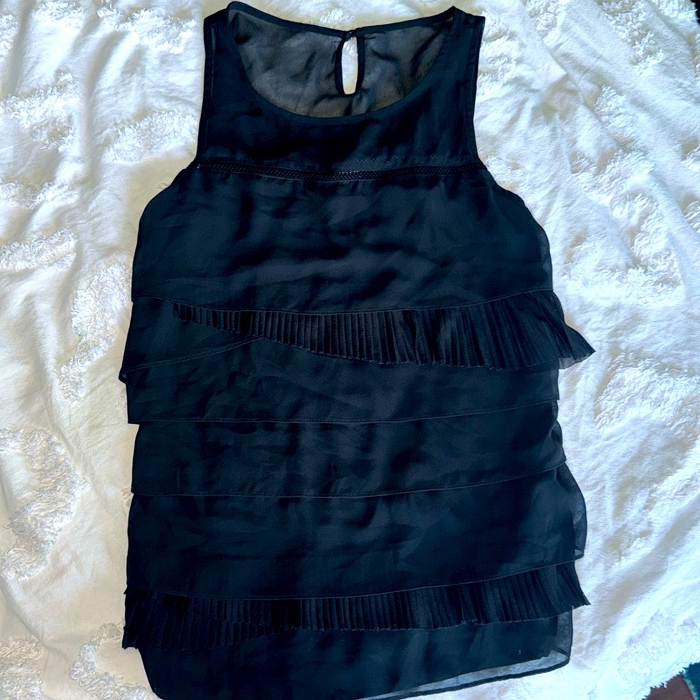 Express black dressy tank size XS